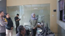 Mudik Aman Polres Nganjuk Maksimalkan CCTV Command Center dan Layanan Publik