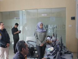 Mudik Aman Polres Nganjuk Maksimalkan CCTV Command Center dan Layanan Publik