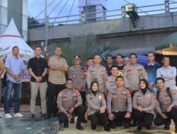 Patrol Coustic Band Polres Kediri Kota Tampil Pada Event Brantastic Spesial Bulan Ramadhan