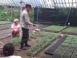 Dukung Program Asta Cita, Polisi Kediri Dampingi Warga Manfaatkan Lahan Perkebunan