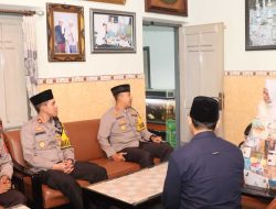 Momen Kapolres Kediri Kota Silatrahmi ke Ponpes Lirboyo