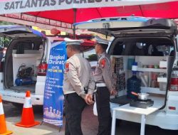 Mudik Auto Nyaman Polres Nganjuk Hadirkan Cafe dan Bengkel Gratis