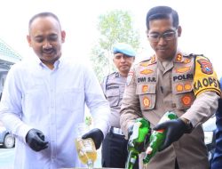 Cegah Premanisme Jelang Idul Fitri 1446 H, Polres Ngawi Musnahkan Barang Bukti Hasil Ops Pekat