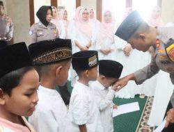 Nuzulul Quran, Kapolres Kediri Kota Bersama Bhayangkari Santuni Anak Yatim