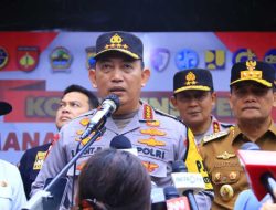 Tinjau Kalikangkung, Kapolri Tegaskan Rekayasa Lalin Efektif Bikin Arus Mudik Lancar