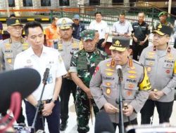 Tinjau Stasiun Tugu DIY, Kapolri : Mudik Gunakan Kereta Api Bisa Jadi Alternatif