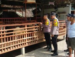 Dukung Ketahanan Pangan, Polsek Ngadiluwih Lakukan Pengecekan P2L