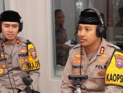 Gandeng Media, Kapolres Kediri Kota Sampaikan Pesan Kamtibmas Jelang Idul Fitri