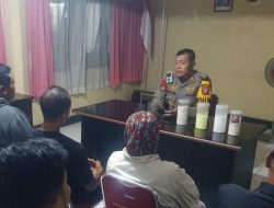 diduga menyimpan petasan, Empat pelajar anak dibawah umur di wilayah Kecamatan Wates diamankan di Mapolsek setempat