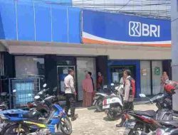 Patroli Obyek Vital Polsek Babat Sasar Bank BRI Pada Siang Hari