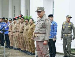 Perdana, Bupati Takalar Daeng Manye Pimpin Apel Kesiapsiagaan Satpol PP, Damkar dan Penyelamatan Takalar