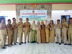 Kades Ngancar Lantik Sekdes dan Kaur Perencanaan