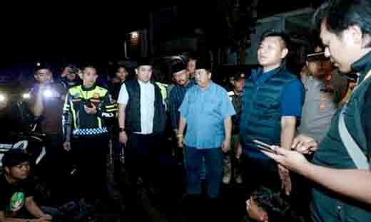 Kapolres dan bupati jombang gelar patroli malam, cegah gangguan kamtibmas