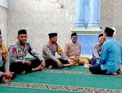 Kapolsek Sekaran Gelar Silaturahmi Dengan Tokoh Agama di Masjid Al-Muttaqin Desa Bulutengger