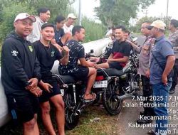 Laksanakan Patroli Ngabuburit Polsek Babat Berikan Himbauan Kepada Remaja