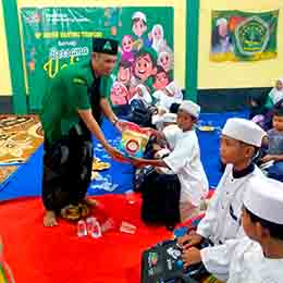 Menutup posko ramadhan dengan santunan yatim 2