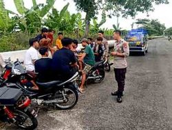 Patroli Ngabuburit Polsek Babat Ajak Remaja Jaga Kamtibmas di Bulan Suci Ramadan 1446 Hijriah