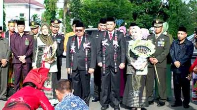 Perdana Usai Dilantik, Bupati Takalar Irup Pada Upacara Hari Gugurnya Pahlawan Nasional Ranggong Dg. Romo Dan Wafatnya H. Padjonga Daeng Ngalle