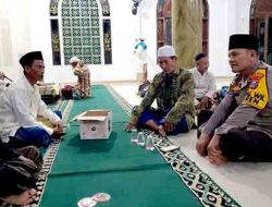 Pererat Silaturahmi Kapolsek Laren Berkunjung Ke Takmir Masjid Al-Muhajirin
