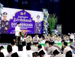 Polres Bojonegoro Bersholawat, Perkuat Keamanan Jelang Idul Fitri