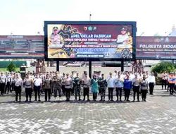 Polresta Sidoarjo Siapkan 565 Personil untuk Operasi Ketupat Semeru 2025