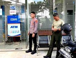 Polsek Babat Patroli Sambangi Objek Vital Bank BRI Himbau Scurity Tingkatkan Pengawasan Kamtibmas