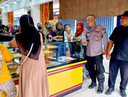 Polsek Babat Rutin Sambangi Toko Perhiasan Guna Antisipasi Kriminalitas