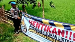 Polsek laren berikan himbauan petani tidak gunakan jebakan listrik