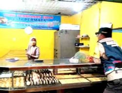 Polsek Sekaran, Patroli Obyek Vital Sasar Toko Emas