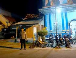 Polsek Sekaran Rutin Bantu Laksanakan Pengamanan Shalat Tarawih di Masjid Al-Muttaqin