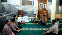 Silaturahmi di masjid an noor beran, kapolres ngawi ajak toga jaga kondusifitas di bulan ramadhan