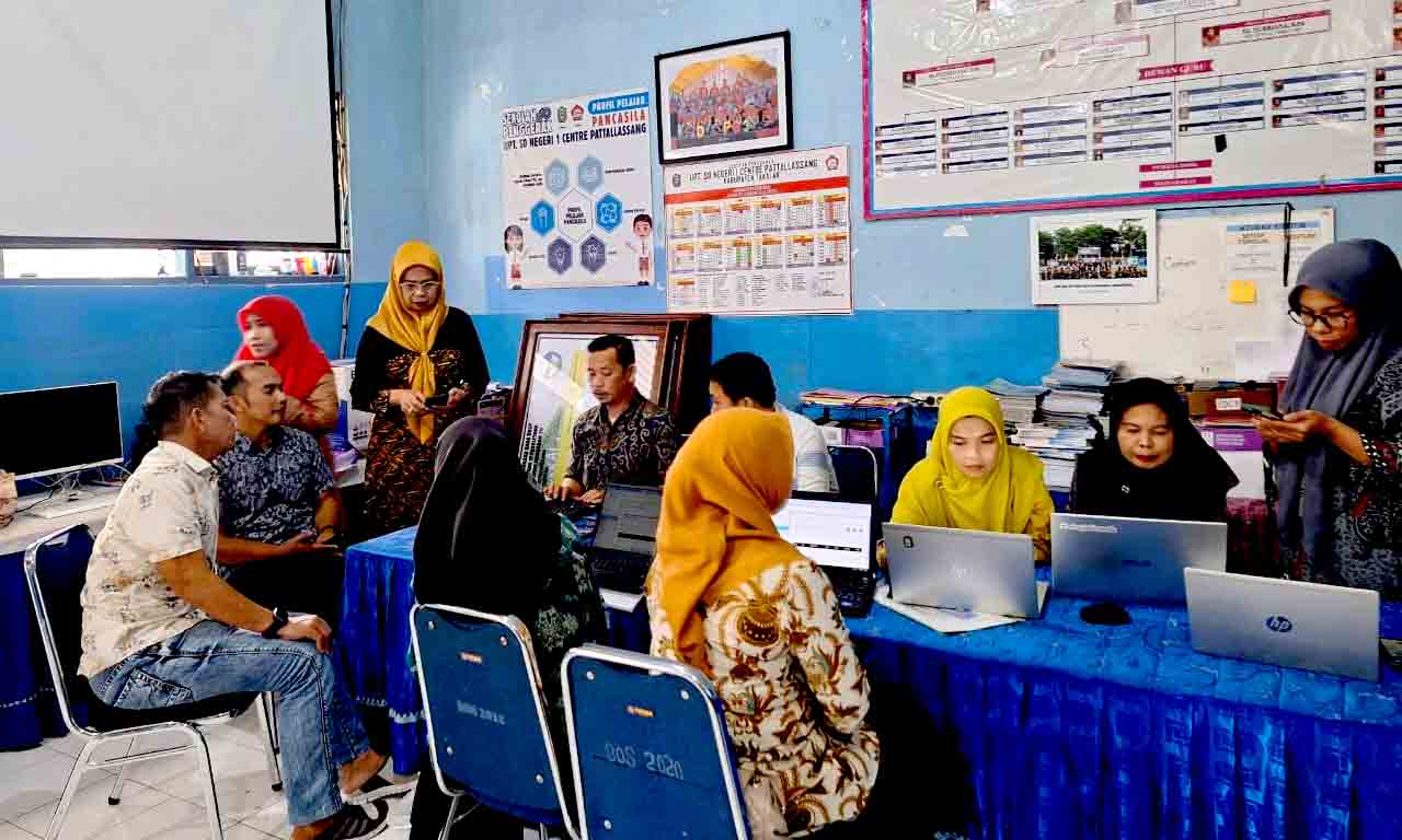 Terapkan digitalisasi di takalar, bupati takalar apresiasi upt sd negeri 1