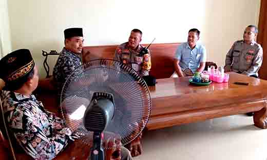 Tingkatkan hubungan silaturahmi kapolsek babat sambangi ‎kepala desa keyongan