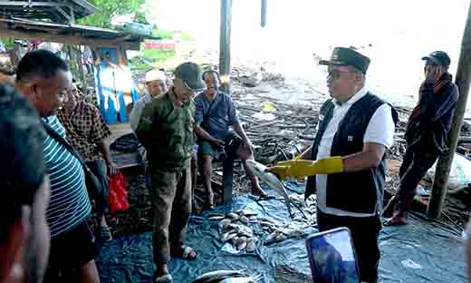 Tingkatkan pad takalar, bupati takalar akan perbaiki pelelangan ikan lamangkia