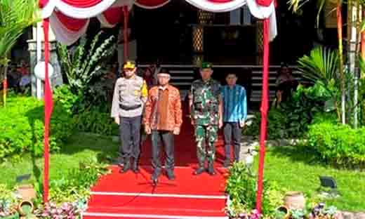 Wakil wali kota kediri pimpin apel gelar pasukan operasi ketupat semeru 2025