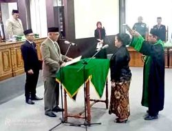 Andri Ragil Lestari Resmi PAW Anggota DPRD Kabupaten Ngawi Fraksi PDI-P