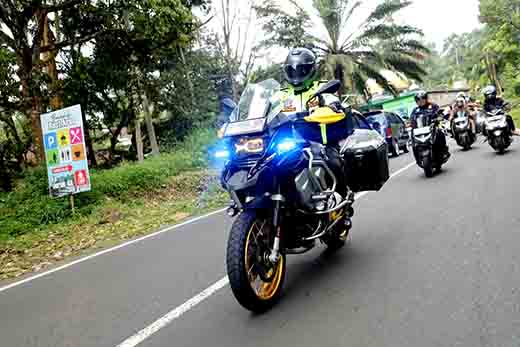 Arus balik lebaran di kediri