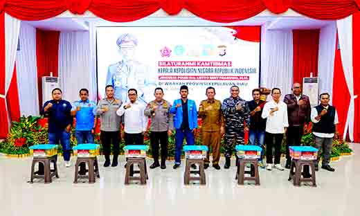 Beri arahan silaturahmi kamtibmas di polda kepri, kapolri instruksikan jaga semangat persatuan