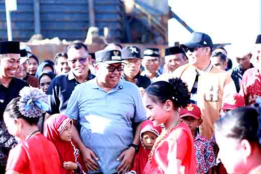 Bupati takalar pantau persiapan kedatangan kepala staf al laksamana tni dan kabarharkam mabes polri di kepulauan tanakeke