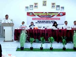 Hadiri Musyawarah Desa Pembentukan Koperasi Merah Putih, Bupati Takalar Harap Dapat Meningkatkan Kesejahteraan dan Potensi Ekonomi Desa