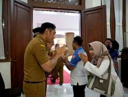 Hari Pertama Kerja, Bupati Dan Wabup Tuban Gelar Halal Bihalal