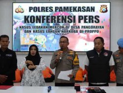 Berantas Narkoba, Polres Pamekasan Amankan 1 Bandar dan 2 Pengedar