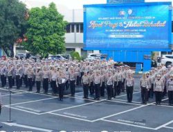 Korlantas Polri Gelar Apel dan Halal Bihalal Idul Fitri 1446 H, Kakorlantas Apresiasi Kinerja Polantas dalam Operasi Ketupat 2025