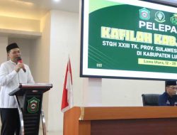 Kab. Takalar Ikut Berpartisipasi Pada Ajang STQH ke-XXIII Tingkat Prov. Sulsel, Wabup Takalar : Semoga Meraih Juara dan Mengharumkan Nama Takalar