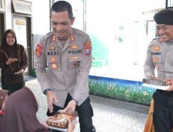Program Pasabber Kapolres Situbondo Berbagi Makanan Bergizi Untuk Anak Berkebutuhan Khusus