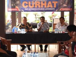 Polres Lamongan Gelar Jumat Curhat Bahas Maraknya Order Fiktif dan Keamanan Pengiriman