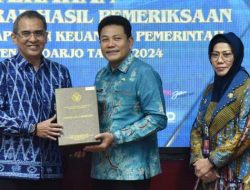 Kabupaten Sidoarjo Kembali Terima Opini WTP Kedua belas Kali Berturut-turut