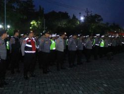 237 Personel Polres Ngawi Dikerahkan Amankan Kejurnas Triathlon 2025