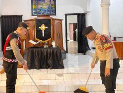 Patroli Dialogis dan Bakti Religi di Gereja, Polres Situbondo Beri Rasa Aman Jelang Perayaan Paskah