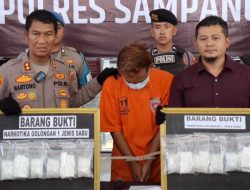Polres Sampang Ungkap Peredaran Narkoba, Kurir dan 938,73 Gram Sabu Berhasil Diamankan